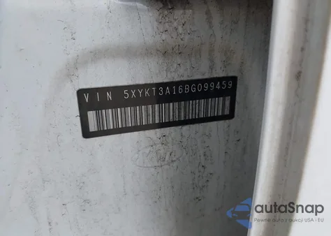 2011 Kia Sorento Lx from USA, damaged, VIN 5XYKT3A16BG099459